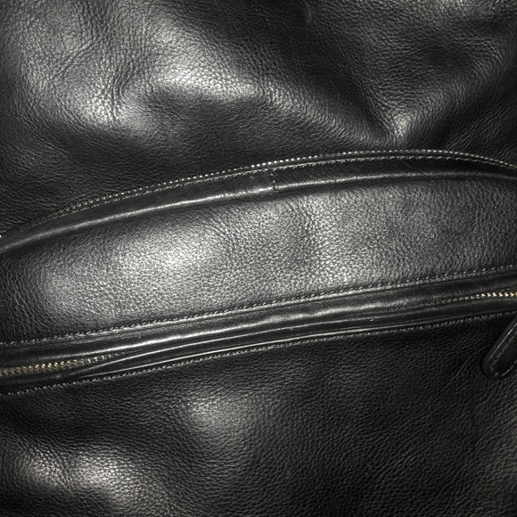 Fossil Black Leather Backpack (rarely used) main image 8